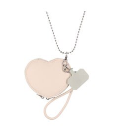 UNBILLION cachecache ハートポーチ付きボールチェーンモバイルストラップ