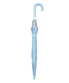 MOONBAT 【キッズ】晴雨兼用日傘 長傘 ギンガムチェック 裾リフレクター 50cm 遮光 遮熱 UV