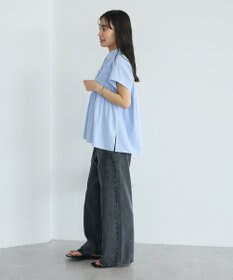 CRAFT STANDARD BOUTIQUE シャーリングショートスリーブブラウス