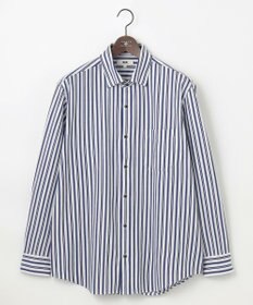 JOSEPH ABBOUD 【キングサイズ・ストレッチ・イージーケア】ジャージーストライプシャツ