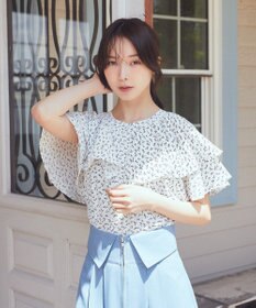 earth music&ecology ケープブラウス