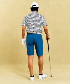 23区GOLF 【MEN】機能に優れた新素材「AIR TOOL」ワンタックショートパンツ