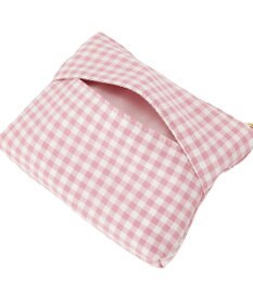 Maison de FLEUR ギンガムチェックスクエアポーチ