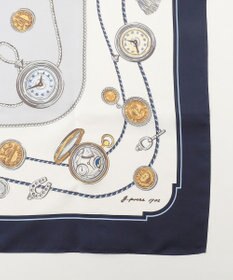 J.PRESS LADIES Traditional print  スクエア スカーフ