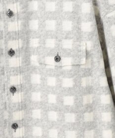 JOSEPH ABBOUD MOUNTAIN 【SPACE／UNISEX】フランネルジャージーチェック シャツ