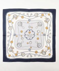 J.PRESS LADIES Traditional print  スクエア スカーフ