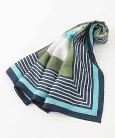 自由区 モダールラインプリント スカーフ