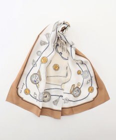 J.PRESS LADIES Traditional print  スクエア スカーフ