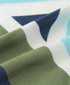 自由区 モダールラインプリント スカーフ