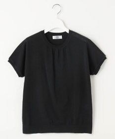 J.PRESS LADIES L 【洗える・抗菌防臭】コットンアセテート ドルマン ニット