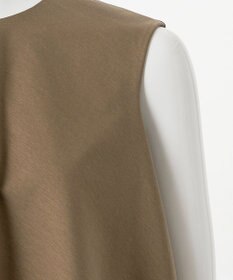 23区 【エステータ】トリアセファインジャージー ラッフルデザイン カットソー