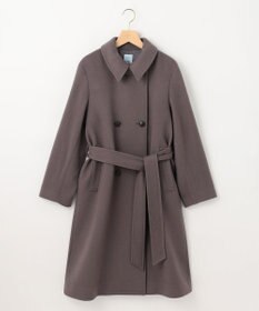 組曲 ライトビーバー トレンチライク ロングコート