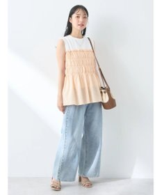 earth music&ecology ドッキングシャーリングプルオーバー