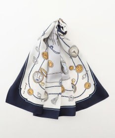J.PRESS LADIES Traditional print  スクエア スカーフ