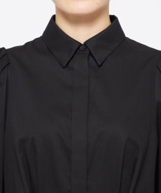 uncrave コットンツイル ペプラムシャツ（uncrave WHITE）