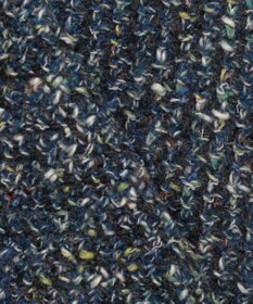 自由区 ミックスツイードニット  ベスト