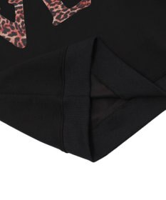 WEGO レオパードロゴオフショルSWT