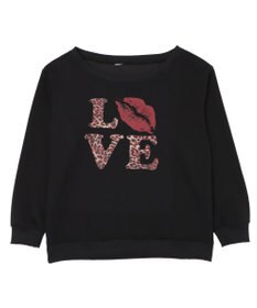 WEGO レオパードロゴオフショルSWT