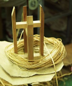 石田製帽 ラフィアブレード　ソフトハットカサブランカ