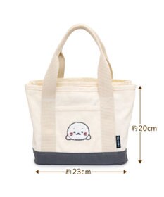 Mother garden しろたん 仕切り付き ミニトートバッグ