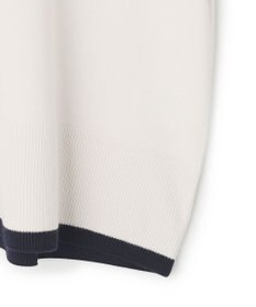 UNFILO L マイビューティニット バイカラー カーディガン