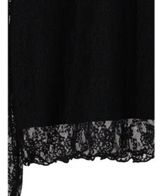 earth music&ecology レースドッキングプルオーバー