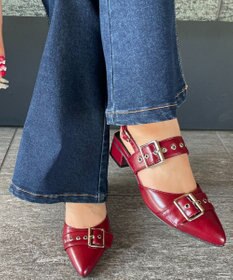 WEGO ハトメベルトポインテッドシューズ