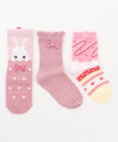ANY KIDS 【3点セット】ソックス (ウサギ)