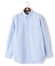 J.PRESS MEN 【WEB・一部店舗限定】オックスフォード ストライプシャツ/B.D.