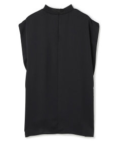 uncrave ライトダブルサテン タックブラウス