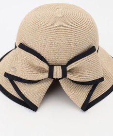 TOCCA 【UV97%以上カット・吸水速乾・抗菌防臭・洗える・サイズ調整可】BACK RIBBON HAT ハット