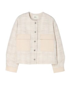 earth music&ecology ツイードジャケット（ｃｈｅｃｋ）