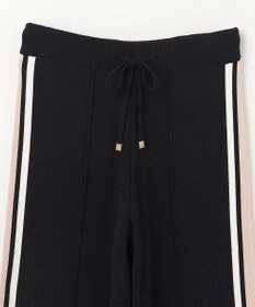 GRACE CONTINENTAL サイドラインニットパンツ