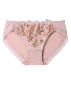 une nana cool 箔プリントレースがキラキラ クリスマスショーツ