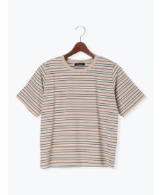 Te chichi マルチボーダーTシャツ