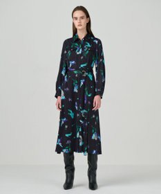 GRACE CONTINENTAL ヴィンテージモチーフドレス