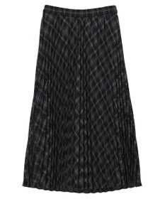 earth music&ecology すきな丈プリーツスカート