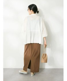 CRAFT STANDARD BOUTIQUE ペプラムブラウス（長袖）