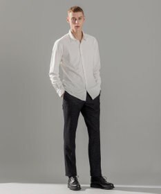 JOSEPH HOMME ツイルネルジャージー　レギュラーカラーシャツ