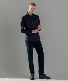 JOSEPH HOMME ツイルネルジャージー　レギュラーカラーシャツ