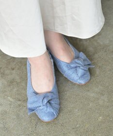 nouvelleRobe Oū 新色追加【本革・高反発】Heel Round Ribbon ヒールパンプス