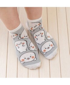 Mother garden しろたん スニーカー丈ソックス　3足セット 《顔ぼん/いっぱいいるよ/まかせておねがい》 21～24cm