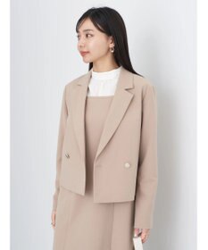 earth music&ecology ショートテーラードジャケット