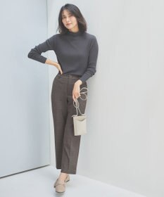 ANY 【ウエストゴム/リントラク加工/裏起毛/ストレッチ】シークレットウォーム　テーパードパンツ