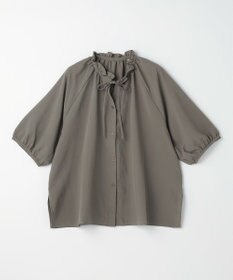ANY 楽映えフリルネックブラウス（セットアップ着用可）