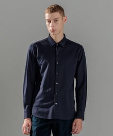 JOSEPH HOMME ツイルネルジャージー　レギュラーカラーシャツ