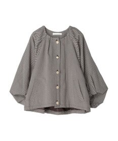 Green Parks ・ｆｕｒｒｙ　ｒａｔｅ　ヘリンボーンタックジャケット