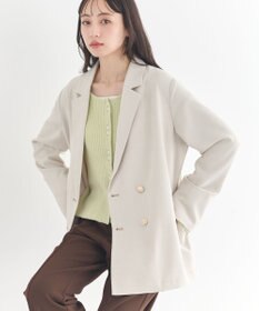 earth music&ecology 【予約】アソート金ボタンジャケット