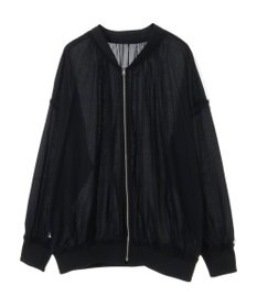 AMERICAN HOLIC リバーシブルシフォン×チュールブルゾン