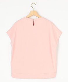 組曲 【汗ジミ防止・撥水】GIZAプレーティング天竺フレンチスリーブ カットソー